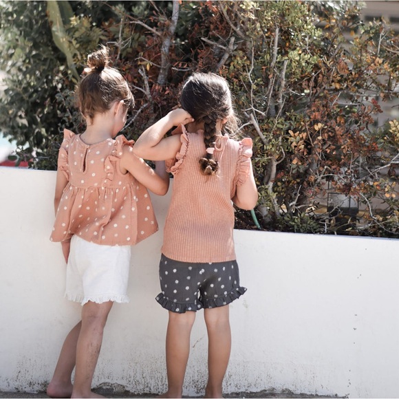 NWT Dear Mini Daisy Ruffle Shorts size 12-18M - Picture 12 of 13